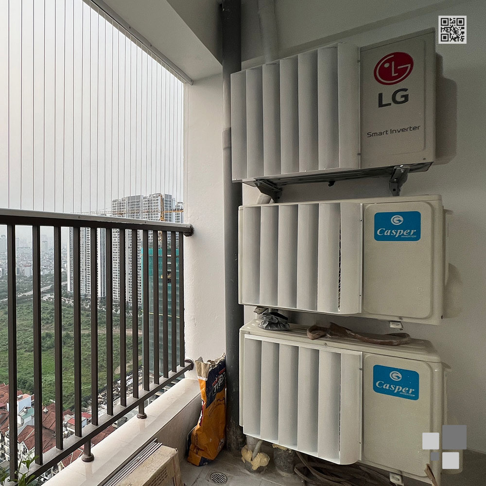 Louver CHG47 lắp cho cục nóng điều hoà Casper, LG