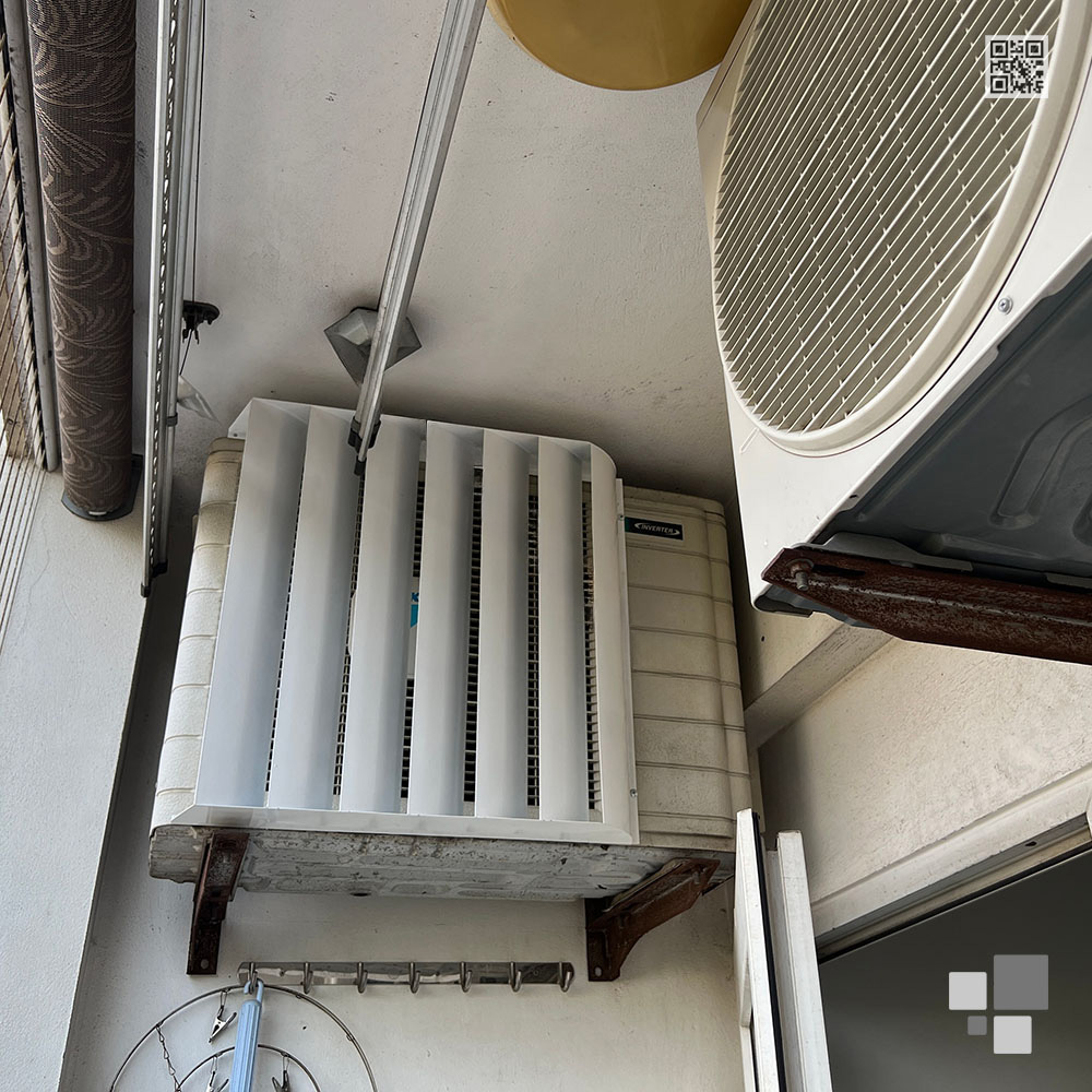 Louver chuyển hướng gió điều hoà CHG47 | Sơn tĩnh điện