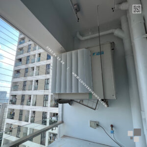 Louver CHG47 tại khu vực phòng giặt