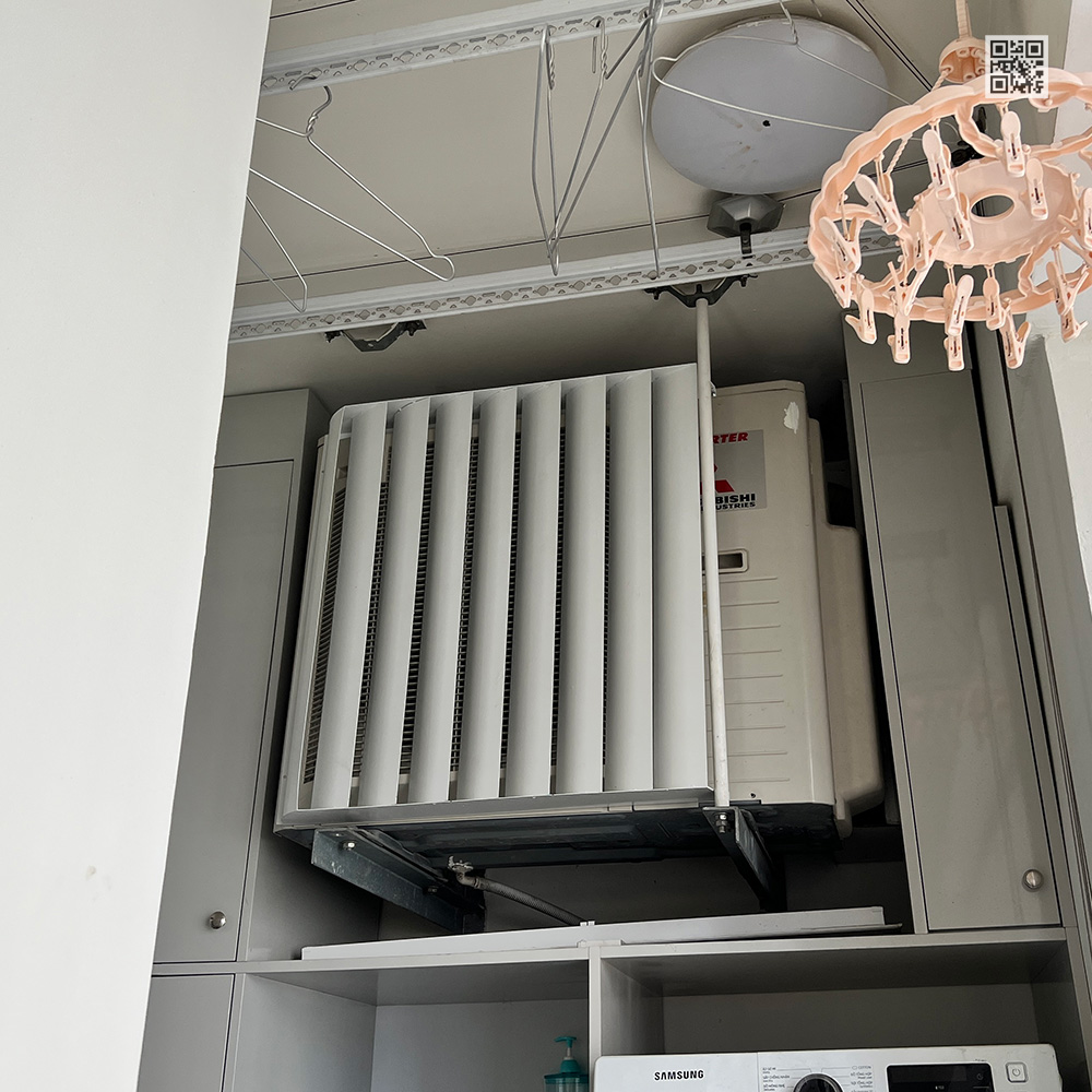Louver chuyển hướng gió điều hoà CHG60 - Thép sơn tĩnh điện cao cấp