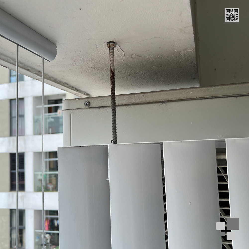Louver chất liệu thép sơn tĩnh điện cao cấp