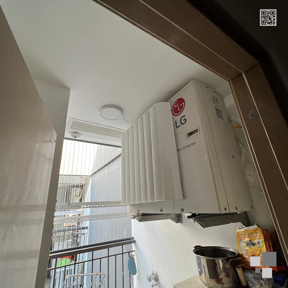Tấm Louver CHG53 lắp cho cục nóng điều hoà LG