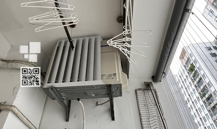 Lắp chuyển hướng gió từ trái qua phải cho điều hoà Panasonic