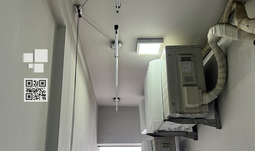 Lắp chuyển hướng gió cho 2 máy điều hoà Daikin tại Hoàng Mai